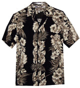Fern Leaf Garden colors Men's Rayon Shirt — Men's Rayon Shirts — RJC (view 7)