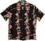 Plumeria Bamboo Panel men's kalaheo rayon — Men's Rayon Shirts — RJC (view 8)