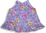Airbrush Plumeria Halter 2pc