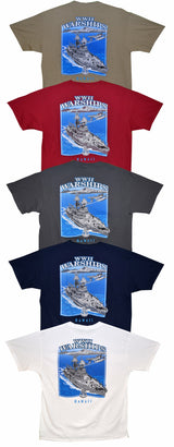 WWII Arizona Warships T-Shirt