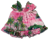 Aloha Grotto Waterfalls Puff Sleeve 2pc