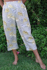 Anthurium Garden Cropped Pants