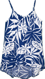 April Blooms High-Low Hem Blouse