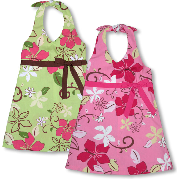 April Shower Girl's Empire Bow Halter