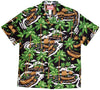 Canoes Under Coconut Trees Men's Shirt — Men's Cotton Shirts — RJC