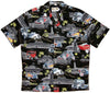 Hot Rods Drive In Men's Shirt — Men's Rayon Shirts — MauiShirts