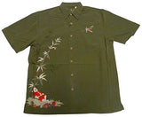 Santa Resting Embroidered Shirt — Men's Embroidered Shirts — MauiShirts (view 12)