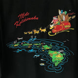 Santa's Last Stop Embroidered Shirt — Men's Embroidered Shirts — Bamboo Cay (view 3)