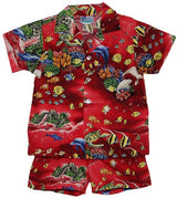 Snorkel Delight boy's 2pc — Boys Cabana Sets — MauiShirts (view 4)
