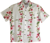 Plumeria Bamboo Panel men's kalaheo rayon — Men's Rayon Shirts — RJC (view 12)