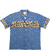 Lucky Bamboo Chest Band Men's aloha shirt