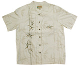 Bamboo Courage Embroidered small or medium aloha shirt