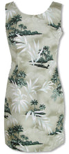 Bamboo Island Petite Women's Sheath Dress