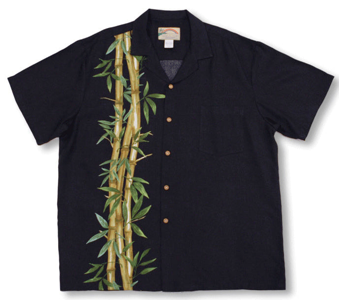Bamboo Panel Men's aloha shirt
