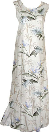 Bamboo Paradise Keyhole Back Slit Tank