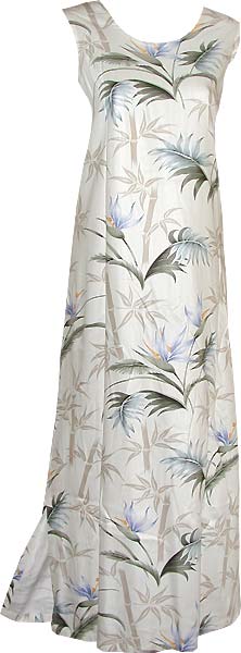 Bamboo Paradise Keyhole Back Slit Tank
