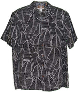 Banana Leaf Jungle men's rayon shirt
