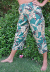 Banana Tree Cropped Capris