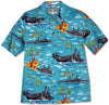 Battleships Men's Hawaiian Shirt