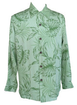 Monstera Palm Mens Long Sleeve Shirt — Men's Long Sleeve Shirts — Paradise Found