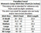 Mardi Gras women's paradise found shirt — Women's Camp Shirts — Paradise Found (view 4)