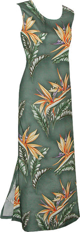 Bird of Paradise #2 Keyhole Back Slit Tank