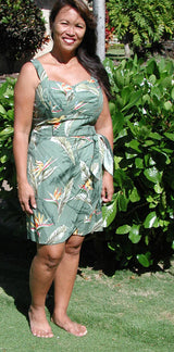 Bird of Paradise 2008 Smocked Back Sarong