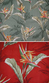 Bird of Paradise #4 Collarless Blouse