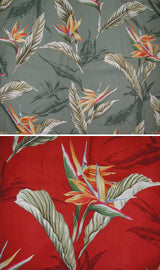 Bird of Paradise #4 Collarless Blouse