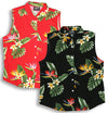 Bird of Paradise Display Womens Sleevless Blouse