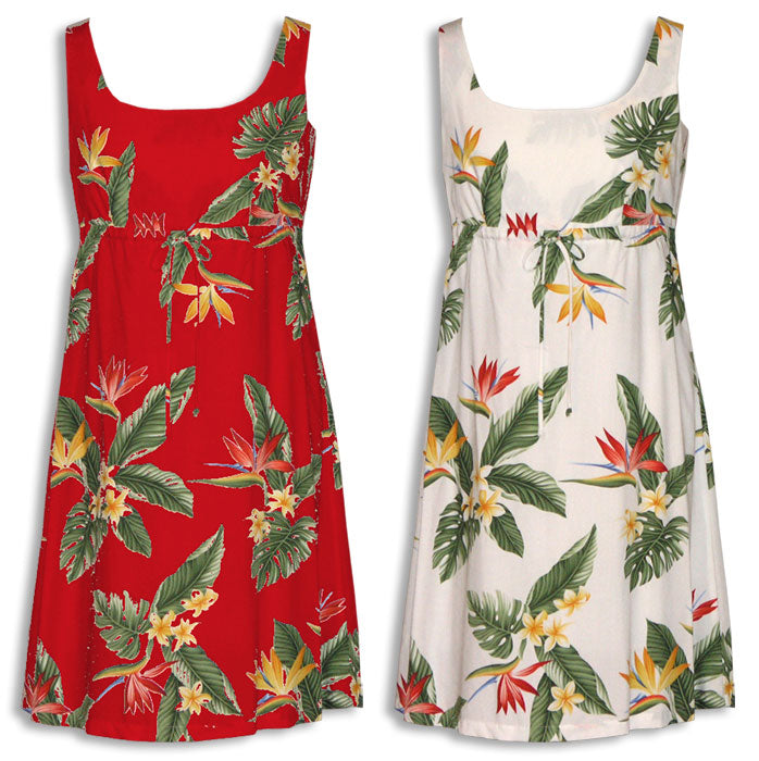 Bird of Paradise Empire Tie Front
