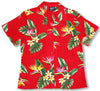 Bird of Paradise Display Women's Camp Shirt