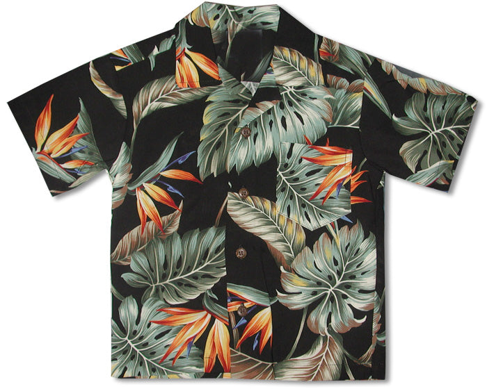 Bird of Paradise Summer Boy's Shirt