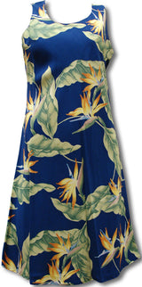 Bird of Paradise #5 Bias Cut Flared Tank