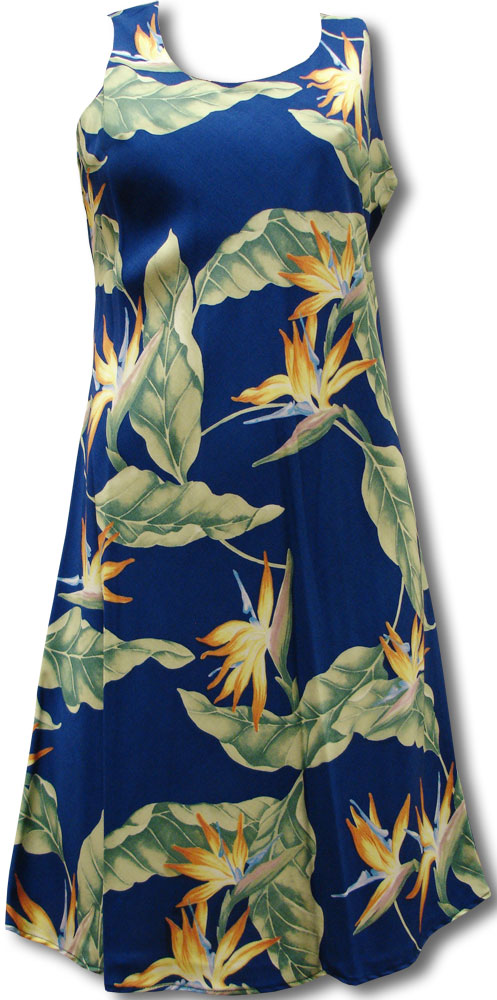 Bird of Paradise #5 Bias Cut Flared Tank