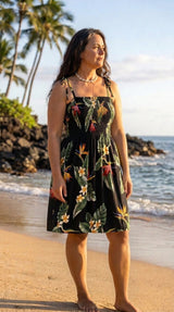 Bird of Paradise Display Smocked Tube Dress — Women's Sun Dresses — RJC (view 6)