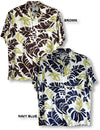 Bold Banana Leaf Men's Rayon Shirt