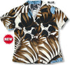 Bold Watercolor Womens Fitted Blouse