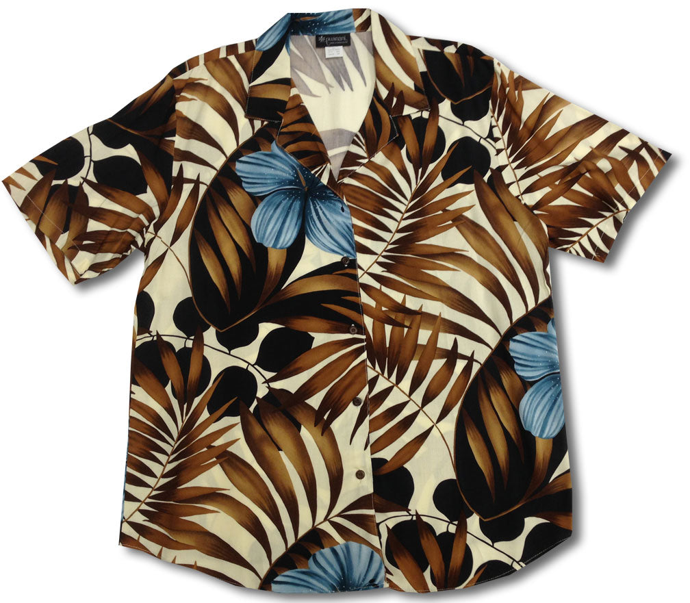 Bold Watercolor Womens Long Camp Plus