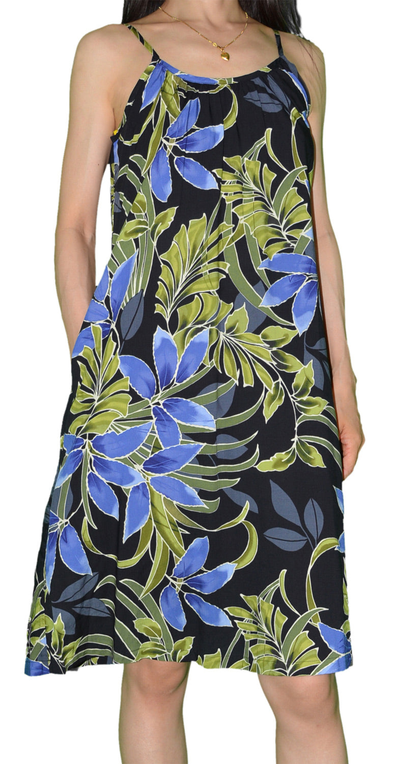 Breezy Floral Beach Dress with Pocket
