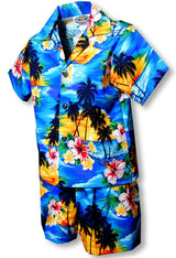 Brilliant Hawaii Sunset Boy's 2pc
