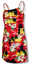 Hawaiian Island Sunset Empire Dress