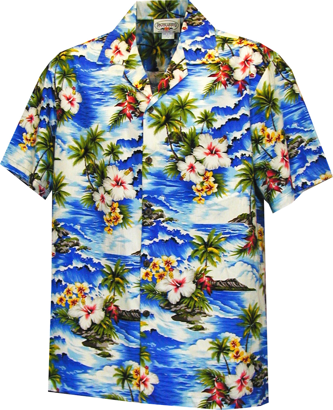 Diamond Head Ocean Waves Boy's Shirt — Boys Shirts — MauiShirts