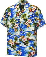 Diamond Head Ocean Waves Boy's Shirt — Boys Shirts — MauiShirts