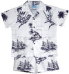 Hawaiian Islands Map Boy's 2pc — Boys Cabana Sets — MauiShirts