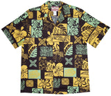 Bold Hawaiian Leaf men's shirt — Men's Cotton Shirts — RJC