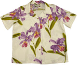 Double Orchid women's rayon shirt — Women's Camp Shirts — Paradise Found (view 5)