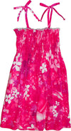 Luminous Flower Energy Girl's Smocked — Girls Dresses — MauiShirts