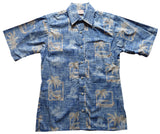 Outrigger Men's Reverse Shirt — Men's Reverse Print Shirts — Go Barefoot (view 11)
