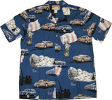 Saturn Men's Paradise Found Hawaiian Aloha Cotton Shirt